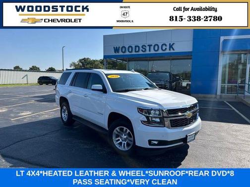 Summit White 2020 Chevrolet Tahoe LT