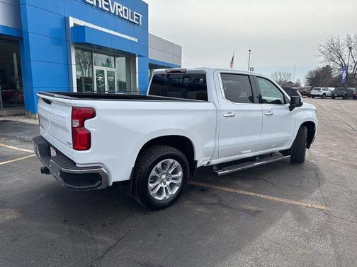 Summit White 2025 Chevrolet Silverado 1500 LTZ