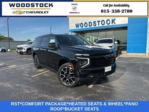 Black 2026 Chevrolet Suburban RST