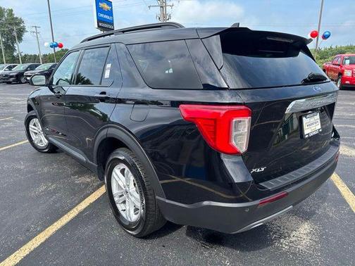 Black Metallic 2023 Ford Explorer XLT