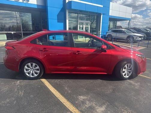 Red 2021 Toyota Corolla LE