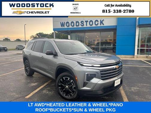 Sterling Gray Metallic 2026 Chevrolet Traverse LT