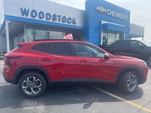 Red 2026 Chevrolet Trax LT