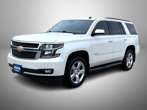 White Diamond Clearcoat 2015 Chevrolet Tahoe LT