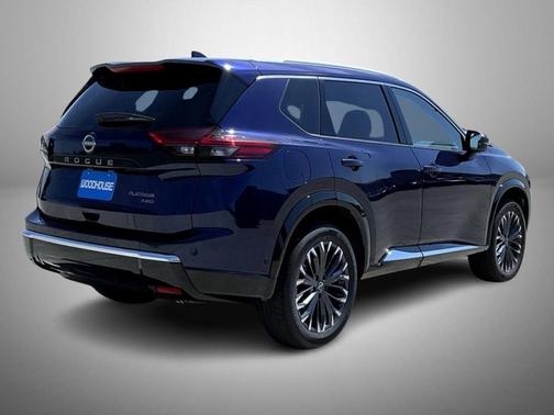 Deep Ocean Blue Pearl 2026 Nissan Rogue Platinum