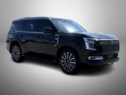 Super Black 2025 Nissan Armada Platinum Reserve 4WD