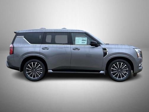 Gun Metallic 2026 Nissan Armada Platinum Reserve