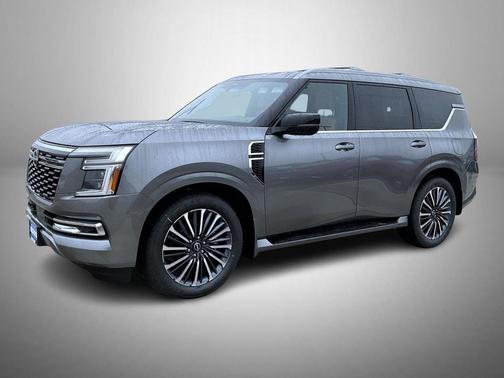 Gun Metallic 2026 Nissan Armada Platinum Reserve