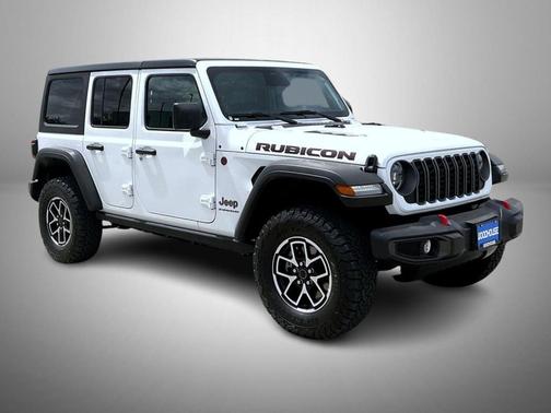 Bright White Clearcoat 2025 Jeep Wrangler Rubicon