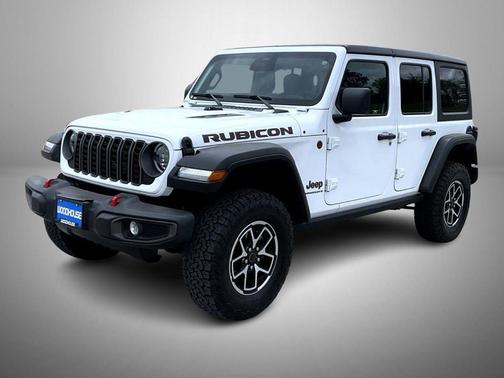 Bright White Clearcoat 2025 Jeep Wrangler Rubicon
