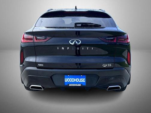 Mineral Black 2023 INFINITI QX55 SENSORY