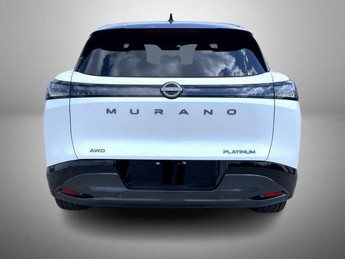 Everest White Pearl Tricoat/Super Black 2025 Nissan Murano Platinum