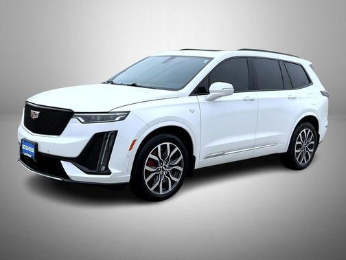 Crystal White Tricoat 2022 Cadillac XT6 Sport AWD