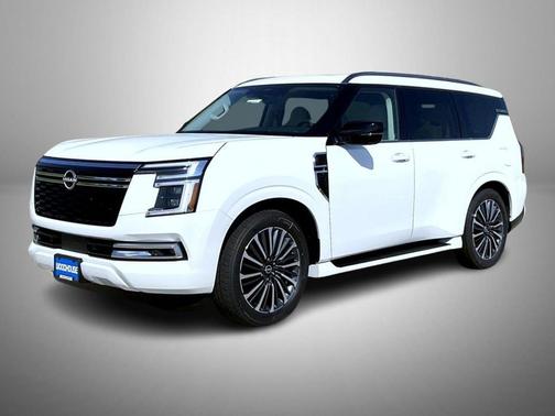Everest White Pearl Tricoat 2026 Nissan Armada Platinum Reserve