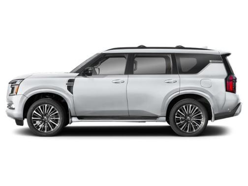 Everest White Pearl Tricoat 2025 Nissan Armada Platinum Reserve 4WD
