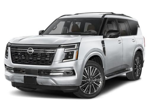 Everest White Pearl Tricoat 2025 Nissan Armada Platinum Reserve 4WD