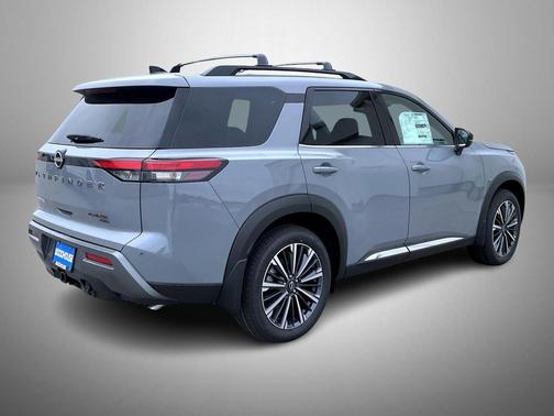 Boulder Gray Pearl 2026 Nissan Pathfinder Platinum