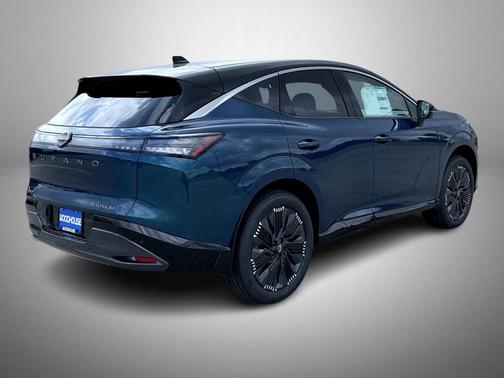 Aurora Blue/Super Black 2026 Nissan Murano Platinum
