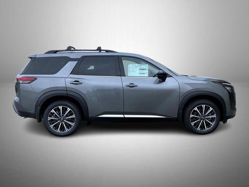 Gun Metallic 2026 Nissan Pathfinder Platinum