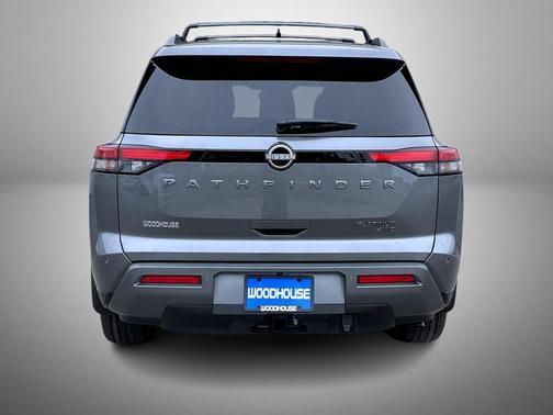 Gun Metallic 2026 Nissan Pathfinder Platinum