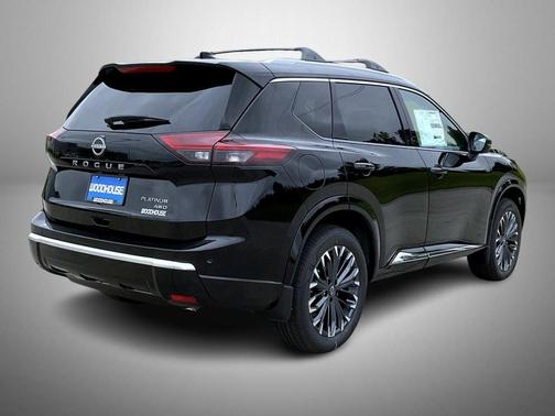 Super Black 2026 Nissan Rogue Platinum