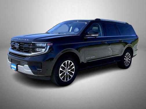 Agate Black Metallic 2025 Ford Expedition Max Platinum