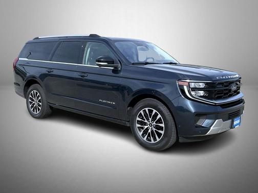 Blue Metallic 2025 Ford Expedition Max Platinum
