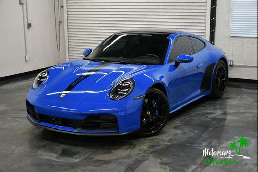 Blue 2025 Porsche 911 Carrera