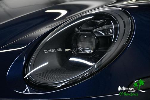 Blue 2022 Porsche 911 Turbo S