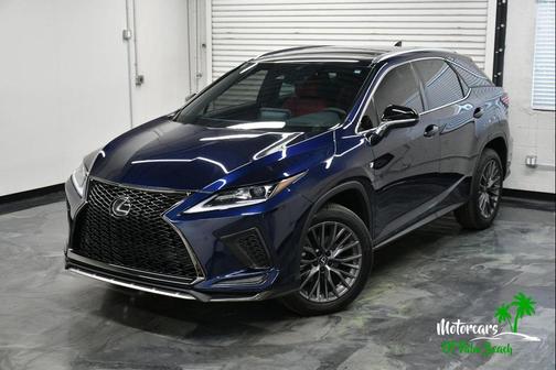 Nightfall Mica 2021 Lexus RX 350 F SPORT Appearance