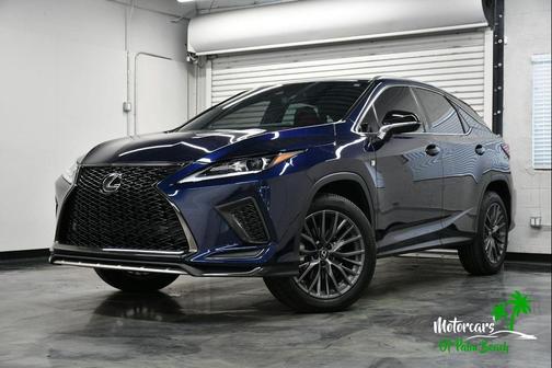 Nightfall Mica 2021 Lexus RX 350 F SPORT Appearance