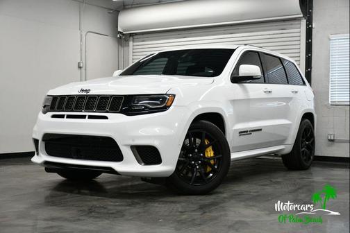 Bright White Clearcoat 2018 Jeep Grand Cherokee Trackhawk