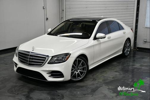 White 2019 Mercedes-Benz S-Class S 560