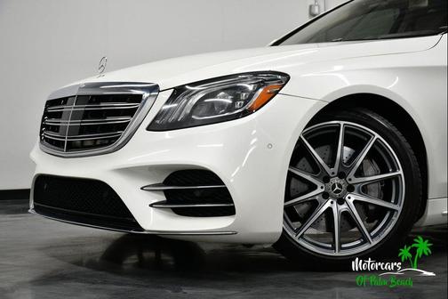 White 2019 Mercedes-Benz S-Class S 560
