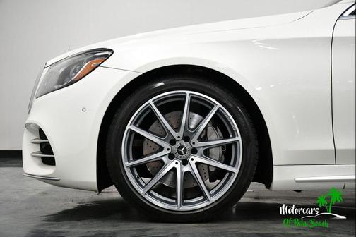 White 2019 Mercedes-Benz S-Class S 560