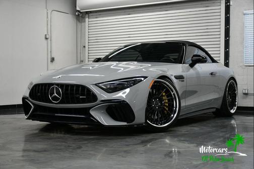 White 2022 Mercedes-Benz AMG SL 63 Base
