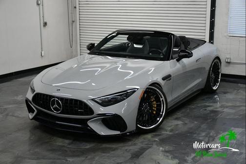 White 2022 Mercedes-Benz AMG SL 63 Base