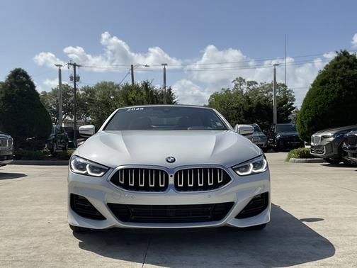 Mineral White Metallic 2025 BMW 840