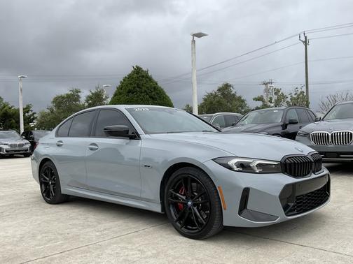 Brooklyn Grey Metallic 2023 BMW 330e