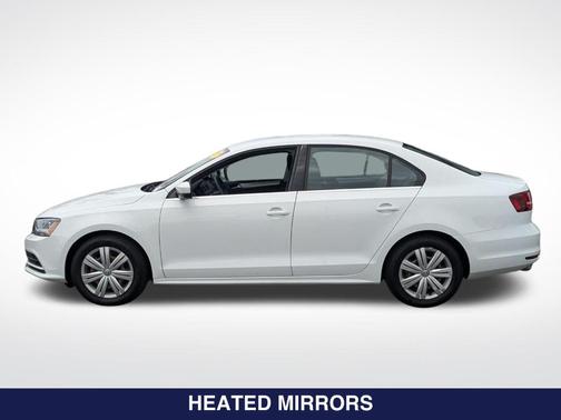 Pure White 2017 Volkswagen Jetta 1.4T S