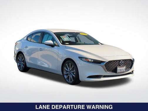 Snowflake White Pearl 2021 Mazda Mazda3 FWD w/Select Package