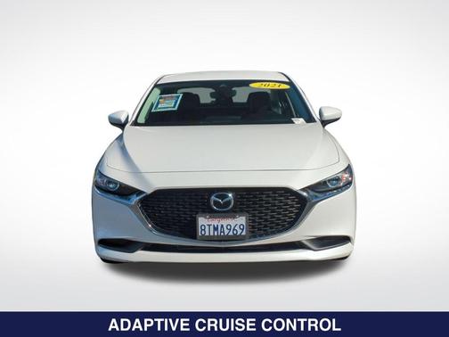 Snowflake White Pearl 2021 Mazda Mazda3 FWD w/Select Package