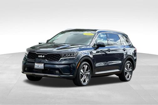 Gravity Blue 2023 Kia Sorento Hybrid EX