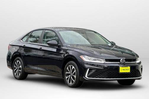 Deep Black Pearl Effect 2026 Volkswagen Jetta 1.5T S