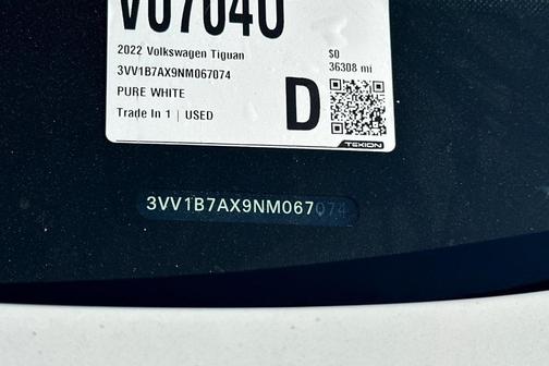 2022 Volkswagen Tiguan 2.0T S