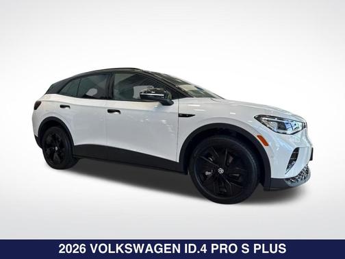 Opal White Pearl W / Black Roof 2026 Volkswagen ID.4 Pro S Plus