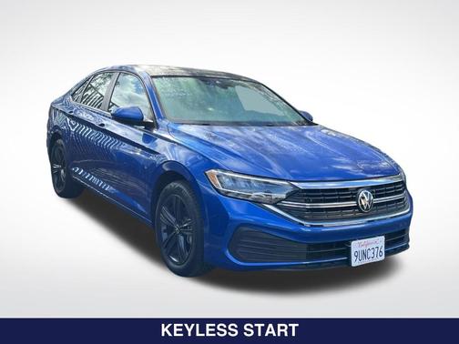 Rising Blue Metallic 2024 Volkswagen Jetta 1.5T SE