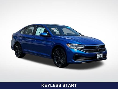 Rising Blue Metallic 2024 Volkswagen Jetta 1.5T SE