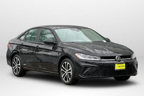 Deep Black Pearl 2026 Volkswagen Jetta 1.5T Sport