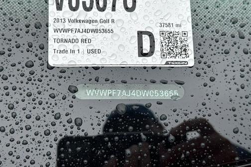 2013 Volkswagen Golf R 4-Door